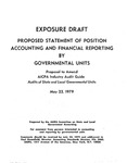 Proposed statement of position : Accounting and financial reporting by governmental units : amendment to AICPA Industry audit guide, Audits of state and local governmental units ;Accounting and financial reporting by governmental units : amendment to AICPA Industry audit guide, Audits of state and local governmental units; Exposure draft (American Institute of Certified Public Accountants), 1979, May 22
