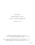 Proposed statement of position : report on a financial feasibility study ;Report on a financial feasibility study; Exposure draft (American Institute of Certified Public Accountants), 1982, Feb. 15
