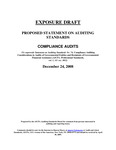 Proposed statement on auditing standards: compliance audits; Exposure draft (American Institute of Certified Public Accountants), 2008, December 24 by American Institute of Certified Public Accountants. Auditing Standards Board