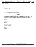 Comment Letter on the FASB’s June 11, 1997 Exposure Draft of a Proposed Statement of Financial Accounting Concepts, Using Cash Flow Information in Accounting Measurements.
