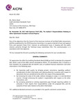 Comment Letters on Proposed Statement on Auditing Standards, The Auditor’s Responsibilities Relating to Other Information Included in Annual Reports, November 28, 2017