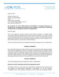 Comment Letters on Proposed Statement on Standards for Attestation Engagements, Framework for Performing and Reporting on Compilation and Review Engagements, November 26, 2013 by American Institute of Certified Public Accountants. Accounting and Review Services Committee