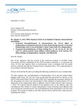 Comment Letters on Omnibus Proposal, AICPA Professional Ethics Division, Interpretations and Rulings, August 13, 2012 by American Institute of Certified Public Accountants. Professional Ethics Executive Committee