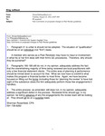 Comment Letters on Proposed Changes to the AICPA Standards for Performing and Reporting on Peer Reviews: Performing and Reporting on Reviews of Quality Control Materials, August 22, 2011 by American Institute of Certified Public Accountants. Peer Review Board