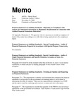 Comment Letters on Proposed Statement on Auditing Standards, Forming an Opinion and Reporting on Financial Statements, Modifications to the Opinion in the Independent Auditor’s Report, Emphasis of Matter Paragraphs and Other Matter Paragraphs in the Independent Auditor’s Report, September 30, 2009