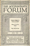 Accountants Forum, Volume III, Number 9, July 1923