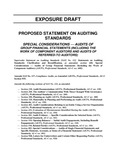 Proposed Statement on Auditing Standards, Special Considerations - Audits of Group Financial Statements (Including the Work of Component Auditors and Audits of Referred-to Auditors); Exposure Draft (American Institute of Certified Public Accountants), 2022, March 23 by American Institute of Certified Public Accountants. Auditing Standards Board