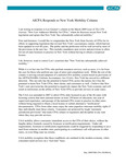 AICPA Responds to New York Mobility Column