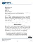 Comment Letter to FASB, Re: FASB Staff Position (FSP) 157-e, Determining Whether a Market is Not Active and a Transaction is Not Distressed.