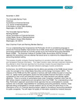 AICPA Letter to Chairman Frank and Ranking Member Bachus, Re: Congressman Ed Perlmutter Language Amendment to Financial Stability Improvement Act of 2009.