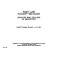 Audit and Accounting Guide:Brokers and Dealers in Securities, DraftFinal Guide - 4/17/96; Exposure draft (American Institute of Certified Public Accountants), 1996, April 17