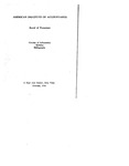 Circular of Information, Syllabus, Bibliography