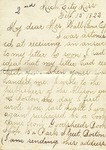 [unknown] to Mrs. Wall (Cous. Effie), Benton County, MS, 15 February 1822 by Author Unknown