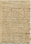 Benjamin and Eliza Treadwell to Parents, 15 March 1822 by Benjamin D. Treadwell and Eliza Allison Treadwell