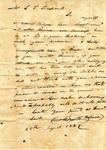 Maxwell Nilson to T.L. Treadwell, 28 August 1827