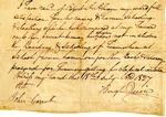 Receipt, 18 July 1827