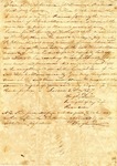 Legal Document, Hugh Quin to T.L. Treadwell, Rutherford County, NC, 21 June 1827 by Hugh Quin
