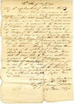 Legal Document, Warren County, MS granting John G. Jones the ability to preform marital rights based on credentials, 5 January, 1828 by Author Unknown