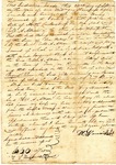 Indenture, Rutherford County, NC, 22 September 1828 by H. Hamricks