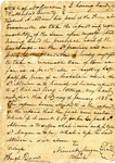 Ferry Management Document, Rutherford County, NC, 2 January 1828 by N. Morgan and Hugh Quin