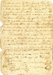 Land Contract, Rutherford County, NC, 28 February 1828 by Robert A. Allison and Timmons Louis Treadwell