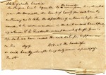 Subpoena, Rutherford County, NC, 1828 by Author Unknown
