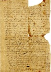 Land Deed, Rutherford County, NC, 12 January 1805 by Author Unknown