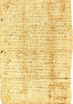 Indenture, Rutherford County, NC, 8 August 1806 by Author Unknown
