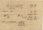 Business Records, 3 November 1841