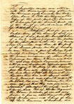 Indenture, Marshall County, 17 December 1840 by James H. Potts and A. H. Graham