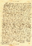 Indenture, Marshall County, MS, 25 June 1842 by James Kerr, Jeremiah Morgan, and Benjamin D. Treadwell