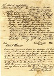 Indenture, Marshall County, MS, 1 August 1842 by Holden Webb and William McLean