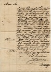 T.L. Treadwell to Pension Office, 1839 by Timmons Louis Treadwell