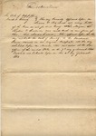 Declaration, Marshall County, MS, 11 March 1844