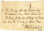 Promissory Note, 20 October 1842 by Patrick McLeod