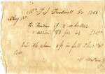 Tuition, 1 August 1842