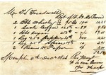 Receipt, 4 December 1843 by Author Unknown