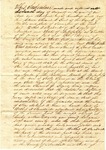 Indenture, Marshall County, MS, 14 October 1842