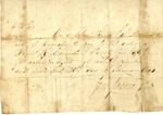 Promissory Note, 20 January 1844 by Author Unknown