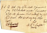 Promissory Note, 30 May 1844 by M. B. Simpson and Benjamin D. Treadwell