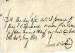 Promissory Note, 30 May 1844