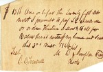 Promissory Note, 2 March 1844