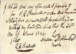 Promissory Note, 26 June 1844 by Holden Webb