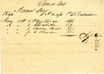 Receipt, 1 January 1844