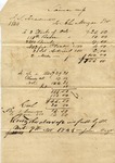 Receipt, 1844 by Timmons Louis Treadwell