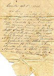 B.D. Treadwell to T.L. Treadwell, 5 December 1846 by Benjamin D. Treadwell
