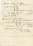 Cotton Receipt, 2 January 1846 by Means Goodman