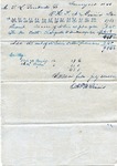 Cotton Receipt, 1 January 1846
