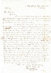 W.A.P. Jones to T.L. Treadwell, 18 August 1847 by W. A. P. Jones