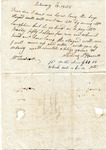 Sterling P. Howell to Treadwell, 12 February 1848